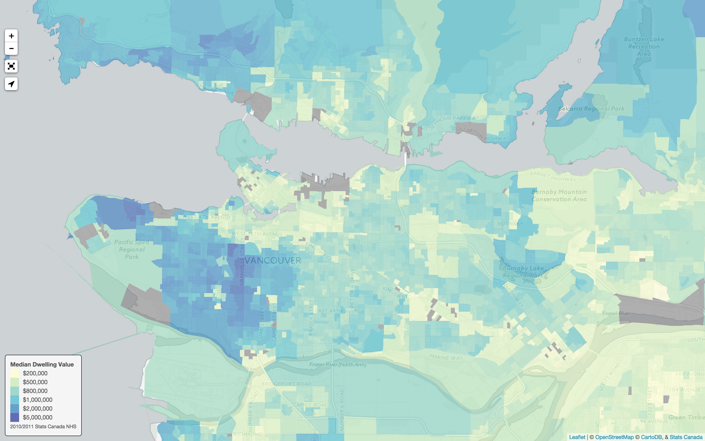 Median Dwelling Value